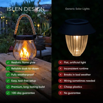 Solar Lantern Outdoor Lights